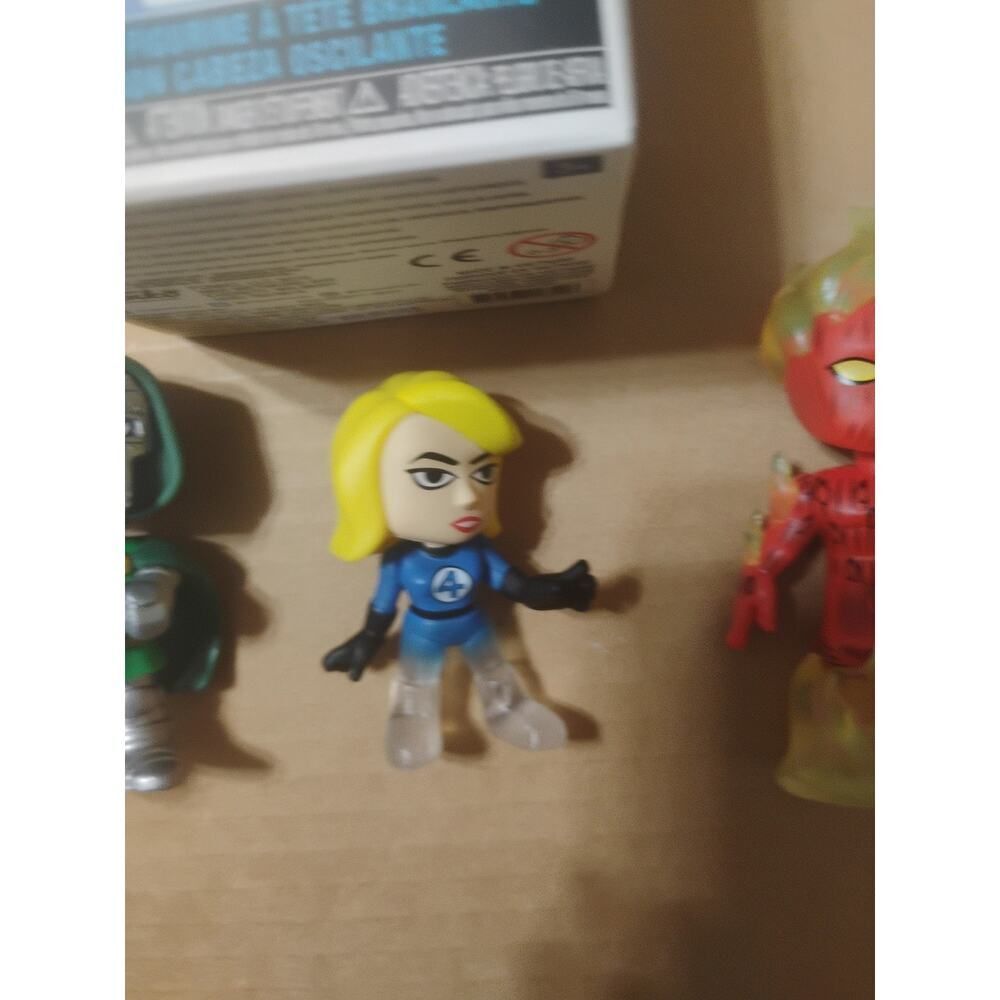 Funko Mystery Mini Fantastic Four Lot Of 4 Thing Doom Torch Sue GameStop Ex - Picture 5 of 8